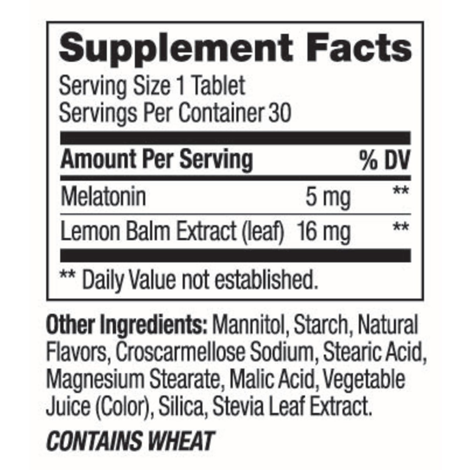 Fast Dissolves Extra Strength Sleep - Image 2