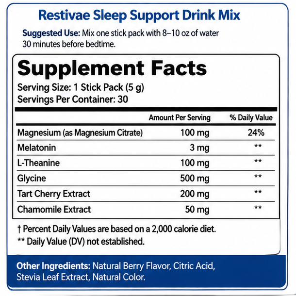 Sleep Support Drink Mix - Image 2