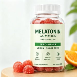 Zero Sugar / Vegan Sugar Free Melatonin Gummies
