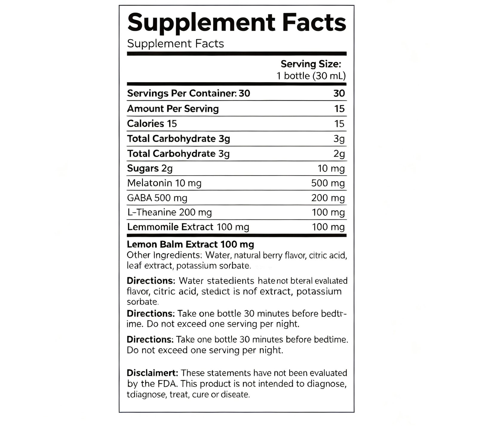Sleep Support Liquid Shots - Image 2