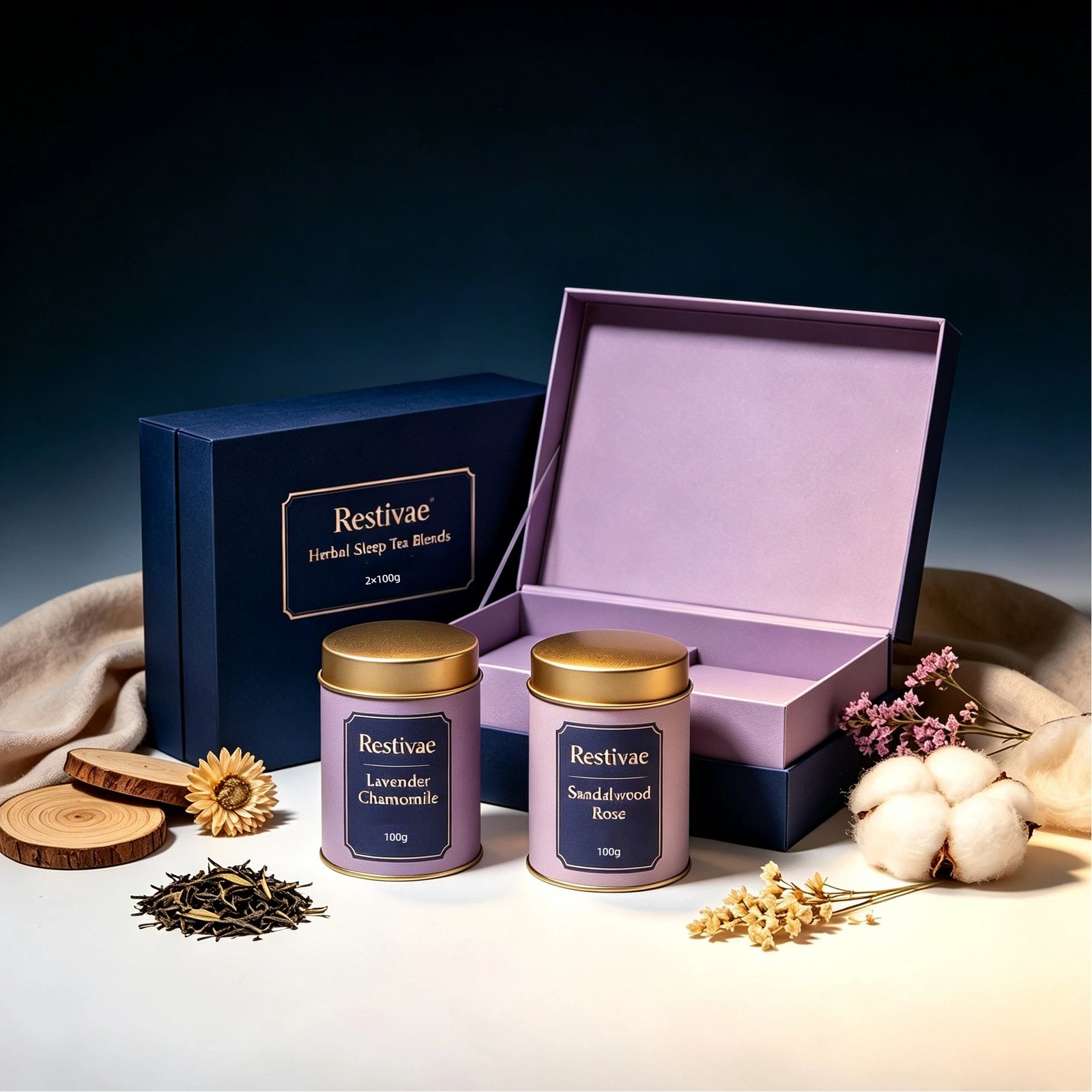 Restivae Herbal Sleep Tea Gift Set