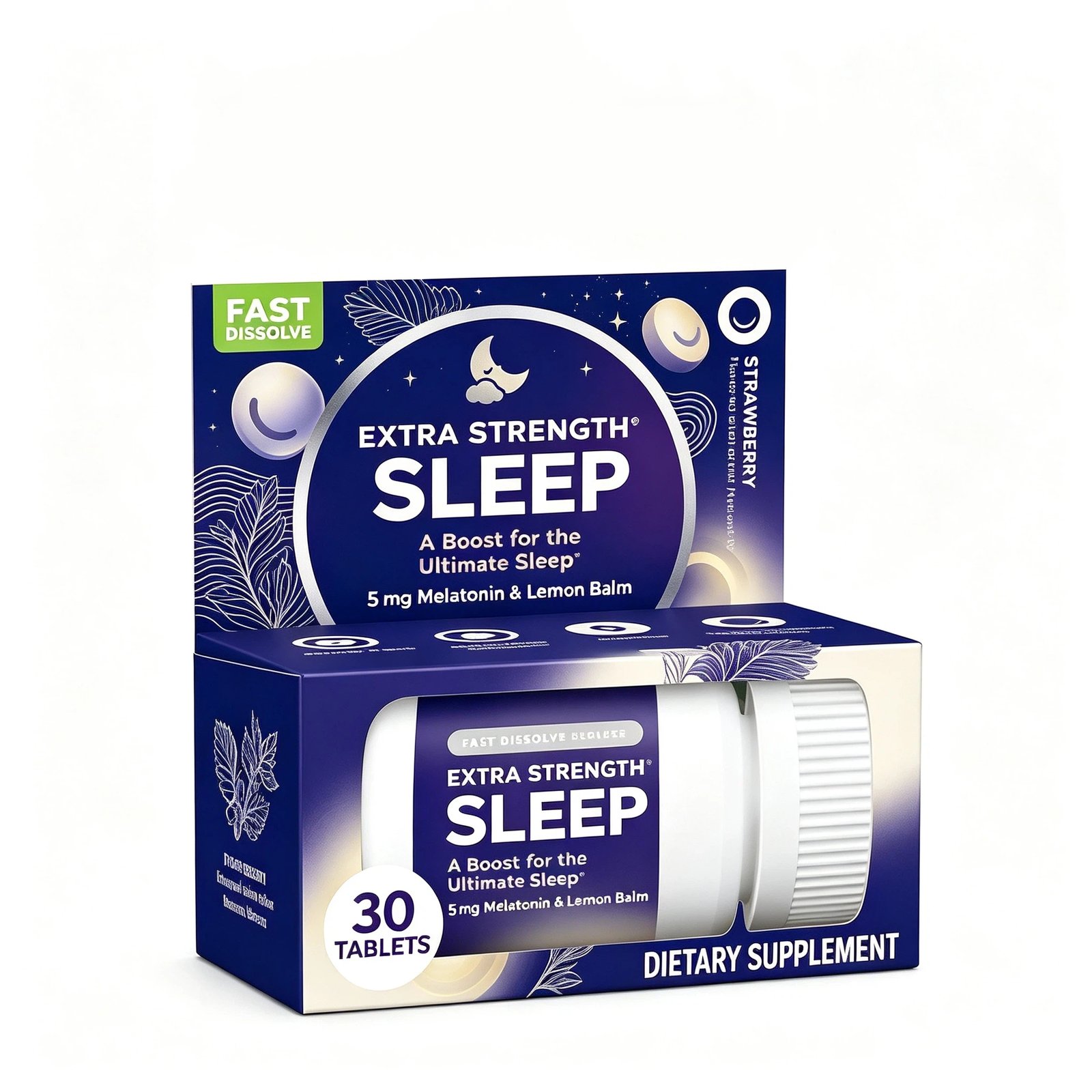 Fast Dissolves Extra Strength Sleep